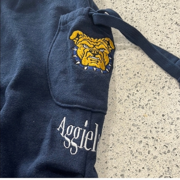 FP Movement X Summer Class On Chill Scrunch Joggers Aggieland Sz XS Navy NWOT - Picture 4 of 8